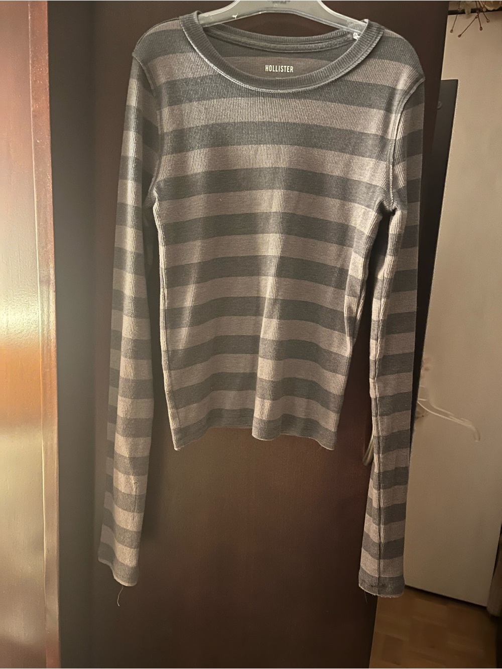 HOLLISTER Striped Long Sleeve Top